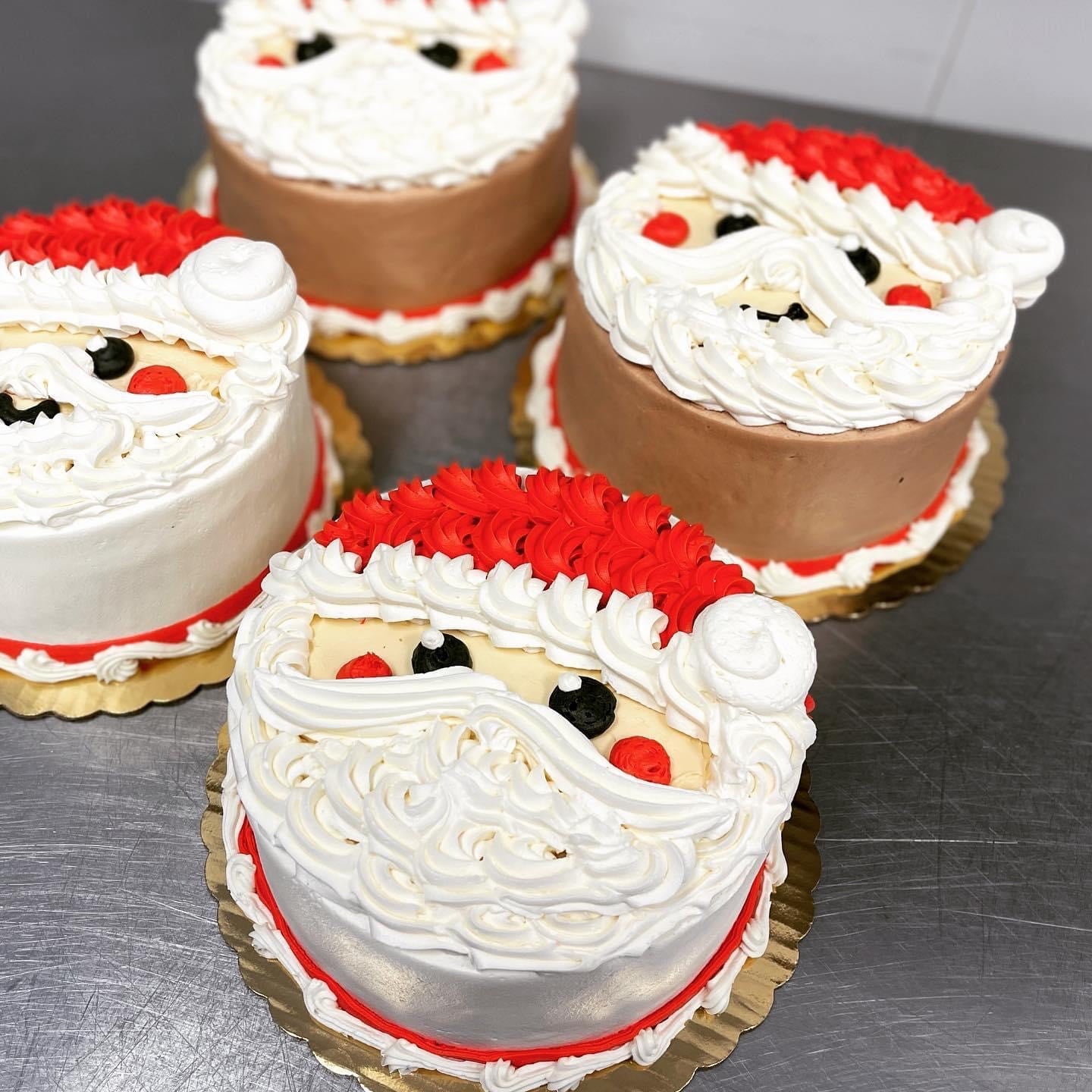 Santa Cake Luca Pastry Ann Arbor